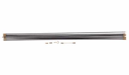 Am-Tech Lot de 10 baguettes tire-fil 1 m
