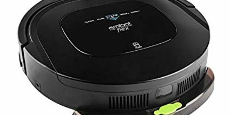 Robot aspirateur AMIBOT Flex H2O : c’est un robot aspirateur et laveur de nouvelle génération. Très performant, il s’adapte à tout type de sols jusqu’à 150m2 grâce à sa technologie novatrice