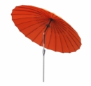 Parasol de Jardin avec Pare-Soleil Angel Living. Mécanisme d’inclinaison par manivelle. Parasol pour Balcon (250cm Terre Cuite).