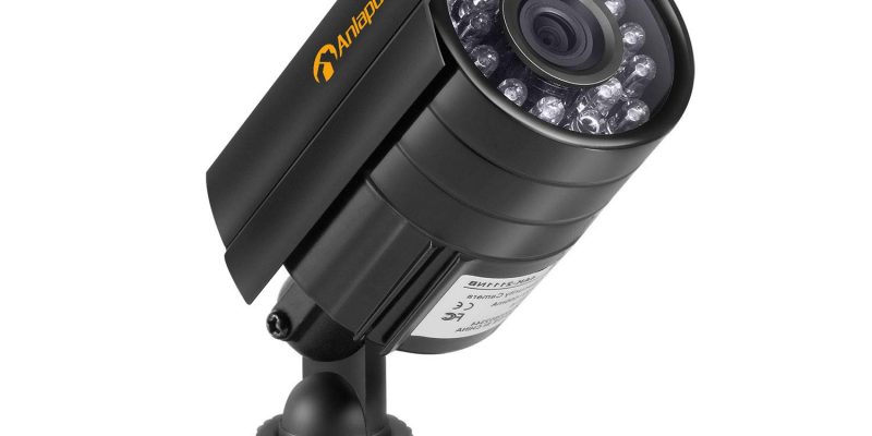 Caméra extérieure de vidéosurveillance, 1080P, vision nocturne de 20 mètres, objectif 3.6mm. Marque Anlapus