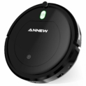 Aspirateur robot ANNEW, nettoyage avec télécommande, 3 modes de nettoyage. Antichute filtre HEPA idéal pour les poils d’animaux