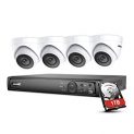 Kit de surveillance NVR Annke 8CH POE 4K + 4 Caméra extérieures