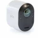 Arlo Ultra 4K Caméra Additionnelle avec éclairage Intégré, Rechargeable, sans Fils, Audio Bi-Directionel, Étanche, Jour/Nuit (VMC5040) (Arlo Ultra Smarthub Requis) Blanc