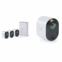 Arlo Ultra 4K – Pack de 4 Smart Caméra avec éclairage intégré – Rechargeable, sans fil, 4K HD, Audio bi-directionel, étanche, jour/nuit, compatible avec Alexa – VMS5440 -100EUS