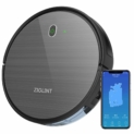 Aspirateur robot ZIGLINT D5 contrôlé par application et télécommande. Connectivité par Alexa et Google Home. Aspirateur Robot 1800Pa avec station de charge automatique. Idéal pour aspirer les poils de vos animaux domestiques. Garantie 2 Ans