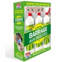 Barrage aux insectes W2000, lot de 3 bouteille de 1 litre, 3 bouchons de sécurité et 1 pulvérisateur