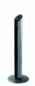 Colonne ventilateur ultra mince, modèle à oscillation, programmable. Hauteur 94 cm – Coloris : argent/noir