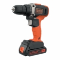 Black+Decker BCD002ME2K-QW Perceuse-Visseuse sans fil – 18 V – 2 x 2,5 Ah – 38 Nm – 1400 trs/min – 2 batteries – Livrée en coffret