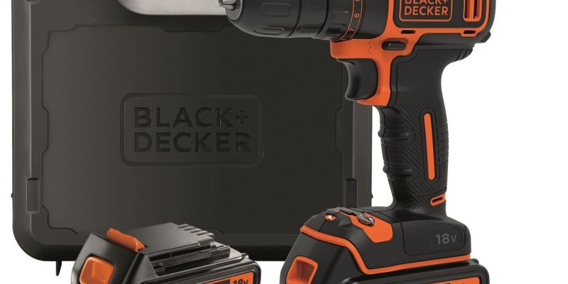 Perceuse visseuse sans fil BLACK DECKER BDCDC18KB -QW – 18V