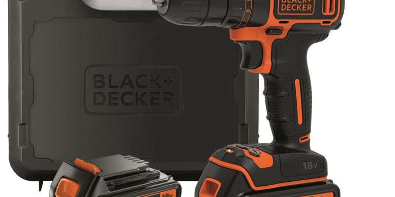 Perceuse visseuse sans fil BLACK DECKER BDCDC18KB -QW – 18V