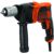 Black and Decker – Perceuse à percussion filaire 850 W 54400 cps/min mandrin autoserrant 13 mm avec 6 forets – BEH850-QS