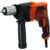 Black and Decker – Perceuse à percussion filaire 850 W 54400 cps/min mandrin autoserrant 13 mm avec 6 forets – BEH850-QS