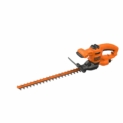 BLACK+DECKER BEHT201-QS Taille-haies filaire – Ecartement : 16 mm – Garde transparente 420W, Noir, 45 cm