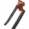 BLACK+DECKER GWC3600L20 Aspirateur, Souffleur, Broyeur de feuilles sans fil – 36 V – 2 Ah – Volume d’aspiration : 3,4 m3/min – Capacité : 17 L – 1 batterie