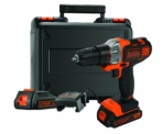 Perceuse visseuse BLACK+DECKER MT218KB-QW Multievo. Outil multifonctions sans fil – 18V – 1,5 Ah. Livrée avec 2 batteries, chargeur inclus. Double embout de vissage, en coffret.