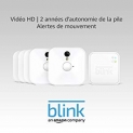 Système intérieur de sécurité Blink avec détection de mouvement