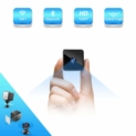 Mini caméra espion bluetooth HD 1080P. Caméra de surveillance WiFi sans fil avec enceintes bluetooth. Vision nocturne et Détecteur de mouvement intégré. Surveillance intérieure ou/et extérieure. Micro caché caméra IP