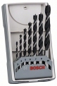 Bosch 2607017034 Assortiment de mèches hélicoïdales à bois Ø 3/4/5/6/7/8/10 mm
