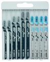 Bosch Assortiment de lames de scie sauteuse Basic pour métal et bois 10 pièces 2607010630