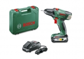 Perceuse-visseuse Bosch “Expert” sans fil PSR 18 Li-2, coffret 1 batterie 18V 2,5 Ah, technologie Syneon