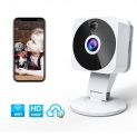 Camera Surveillance WiFi Interieur, NIYPS Full HD 1080P sans Fil Camera IP avec 2 Voies Audio,Vision Nocturne,Detecteur de Mouvement et Cloud, Intérieure Camera Espion pour Surveillance