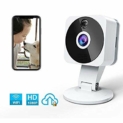 Camera Surveillance Wifi sans fil, NIYPS Full HD 1080P Camera IP avec 2 Voies Audio,Vision Nocturne,Detecteur de Mouvement et Cloud, Intérieure Camera Espion pour Surveillance de Bebe / Aîné / Animaux