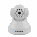 Caméra de Surveillance Sans Fil VStarcam Caméra IP WiFi, Caméra Bébé, Caméra Sécurité pour Animal de Compagnie, Vidéo HD, Détection de Mouvement, Vision Nocturne avec Audio Bidirectionnel (C37, Blanc)