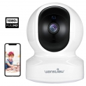 Caméra IP, Wansview Caméra de Surveillance WiFi Intérieur 1080P avec Détection de Mouvement, Audio Bidirectionnel et Vision Nocturne, Compatible avec Alexa Echo Show – Q5 Blanche