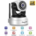 Caméra IP WiFi,Caméra Surveillance WiFi,Bagotte Caméra de Sécurité sans Fil avec Vision Nocturne,Détection de Mouvement,Audio bidirectionnel pour sécurité à la Maison/Bébé/Animaux de compagnie