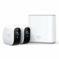 Caméras de sécurité sans fil eufy Security eufyCam E. Base et 2 caméras, autonomie d’un an. Vidéo 1080p, alarme 100dB, livrées avec carte micro SD 16GB. Audio bidirectionnel, étanche IP65