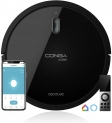 Cecotec Conga 1099 Connected Robot Aspirateur avec Application, Compatible avec Alexa et Google Home, Brosse Spéciale Animaux, Télécommande, Mur Magnétique