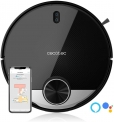 Cecotec Robot Aspirateur Conga 3290 Titanium, Gestion et édition de chambres, Jusqu’à 5 cartes, Aspire, Balai, Passe la serpillère et Nettoie le sol, Alexa, Google Home, 2300 Pa, 10 modes de nettoyage