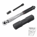 Clé Dynamométrique Tacklife Calibré 1/4″ DIN (2.26-22.6 Nm) Longueur de 270mm avec Certification, Adaptateur, Barre d’extension à Douille en Coffret | HTW4A