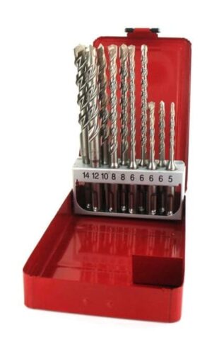 Coffret de 10 forets béton MILWAUKEE 2 taillants SDS-Plus – 4932352340