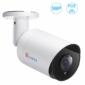 Caméra de Surveillance Ctronics PoE 5MP Caméra de Sécurité Extérieure Imperméable IP66 Caméra IP Détection de Mouvement
