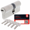 Cylindre de serrure profilé Abus EC550 à combinaisons multiples avec 5 clés et carte CodeCard ToniTec®