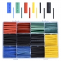 DEDC Gaine Thermorétractable Thermodurcissable Tthermo Rétractable Tube Boîte ,1,5mm-10mm, Ratio: 2 : 1 530Pcs
