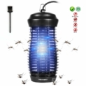 DEKINMAX Lampe Anti Moustique Électrique Tueur de Moustique Tueur D’insectes Mouches Piège Interieur et Exterieur