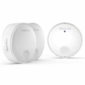 dodocool Sonnette sans Fil sans Pile avec 2 Récepteur Carillon Electronique IPX7 38 Mélodies 4 Volumes Sonore CD 262 pieds Lamps LED Blanc