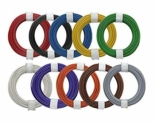 Fil pour montage électronique Donau Elektronik 118-MIX Single Flex Wire Set 10 x 10m 0,14 mm², Multi-Colour