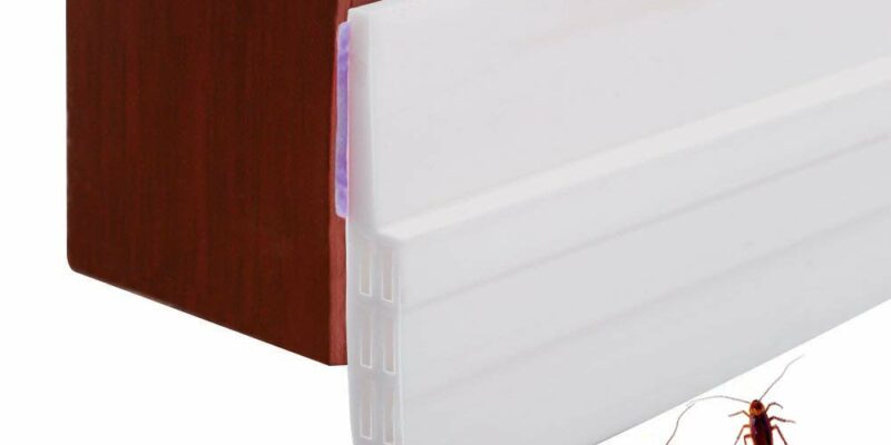 Bas de porte anti bruit Dricar. Bande d’étanchéité adhésive en silicone de 100cm, imperméable à l’eau. Isolement phonique, limite le passage par 3. Anti insecte, coloris blanc