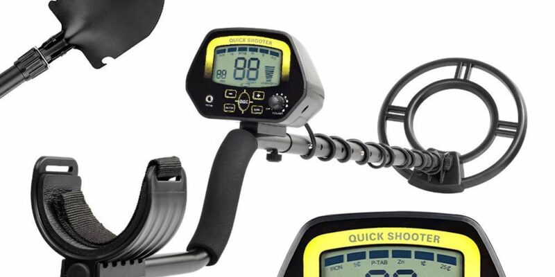 Détecteur de métaux professionnel LCD MD3030 pour prospecteur. Chasseur de trésors, d’or ou de bijoux, il peut aussi s’adapter sous des eaux peu profondes.