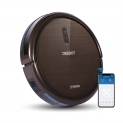 ECOVACS DEEBOT N79S – Aspirateur robot pour sols durs, tapis et moquettes minces – Aspirateur sans fil programmable via smartphone et compatible avec Amazon Alexa