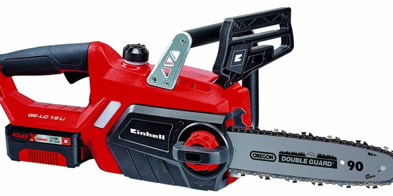 Tronçonneuse sans fil Einhell GE-LC 18 Li sur batterie