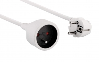 Electraline 10148026J Rallonge Prolongateur électrique 15 m 16A – section 3G1,5 mm² blanc