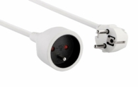 Electraline 10148026J Rallonge Prolongateur électrique 15 m 16A – section 3G1,5 mm² blanc