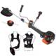 Fuxtec Débroussailleuse Thermique Professionnelle FX-PS152 52 cm3 3CV Système Anti Vibration