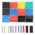 Gaine Thermorétractable. 750 Pièces, 5 Couleurs 12 Tailles Ratio 2:1. Tube Thermorétractable 1-13mm Kit