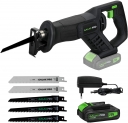 GALAX PRO Scies Sabre sans Fil, Scie Alternative Avancée GALAX PRO 20 V Max avec Batterie au Lithium, Vitesse Variable, Indicateur de Batterie – 97705