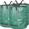 GardenMate 3X Sacs de Jardin PROFESSIONNAL 300L indéchirables